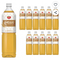 동원 순백 보리차, 1.5L, 12개