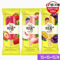 따옴바 아이스크림 45개 (15+15+15개)