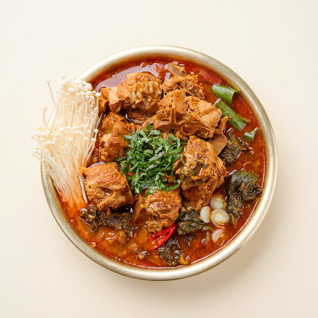 선착순특가) 양푼이 우거지 감자탕, 5kg, 1팩