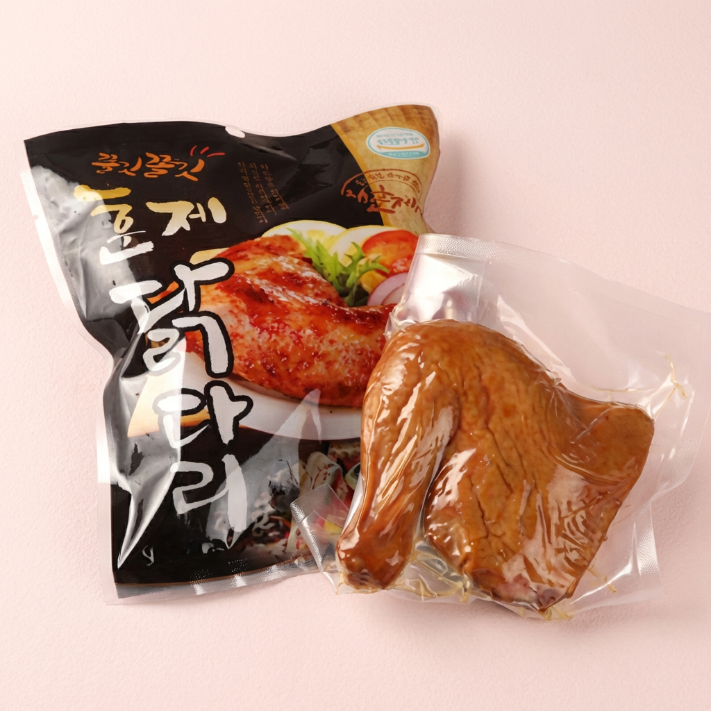 하루특가) 웰쉐프 훈제 닭다리, 180g, 10개