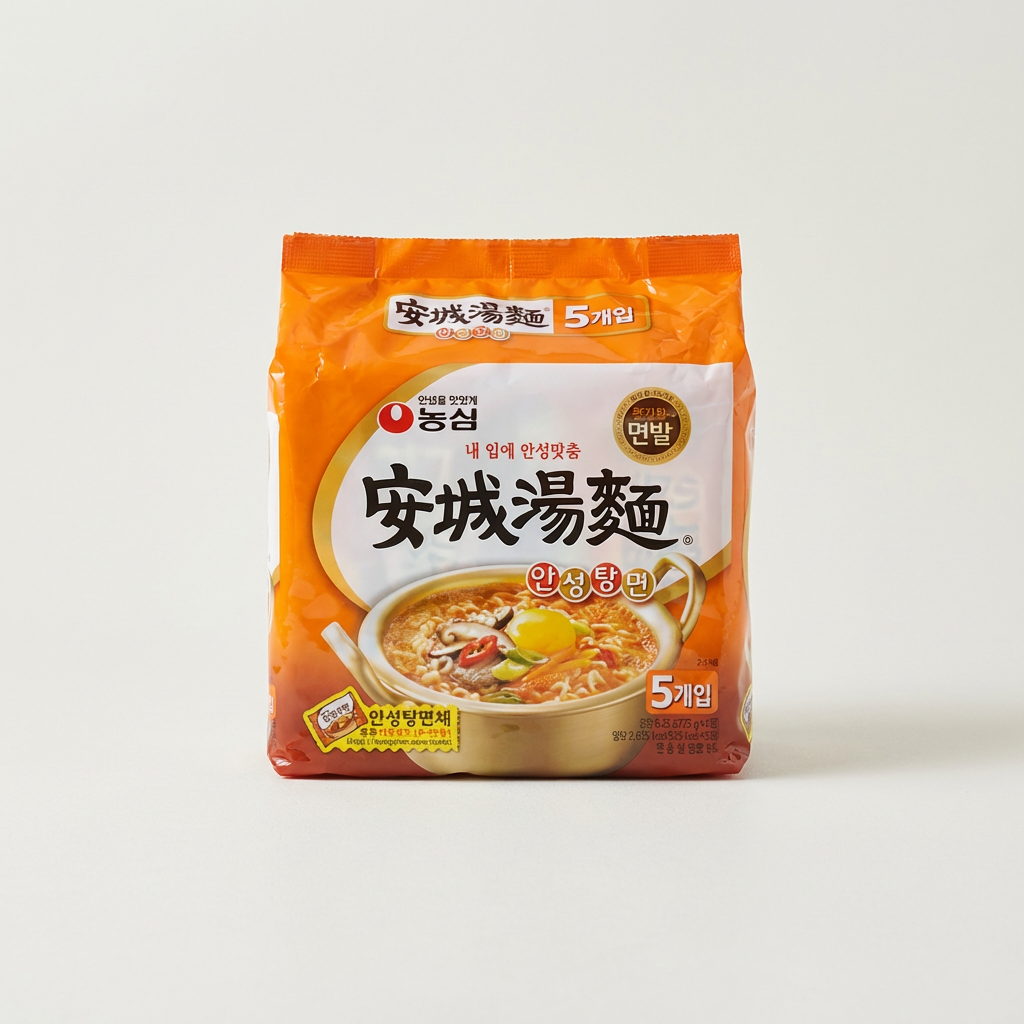 하루특가) 농심 안성탕면, 125g, 20개