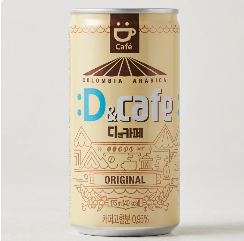 디앤카페, 오리지널, 175ml, 60개