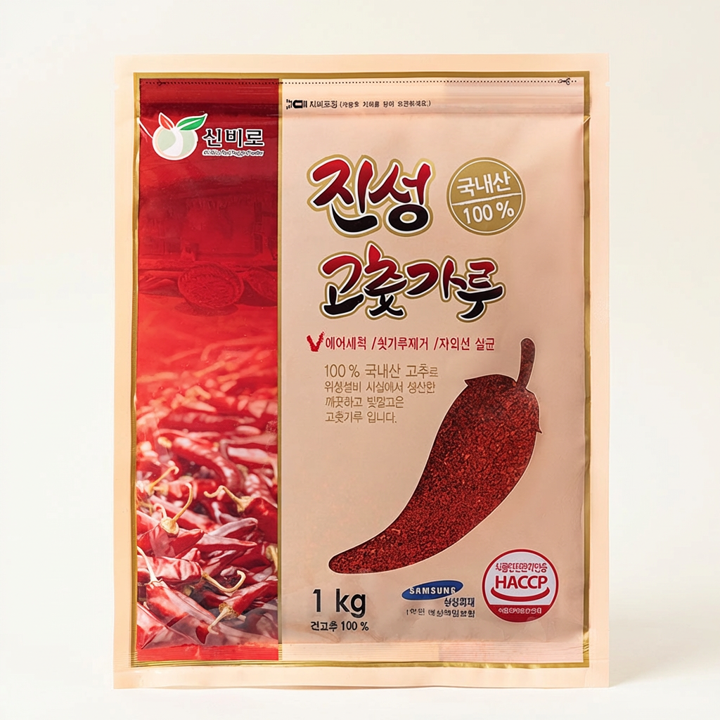 하루특가) 진성 고춧가루, 보통맛, 1kg, 1개
