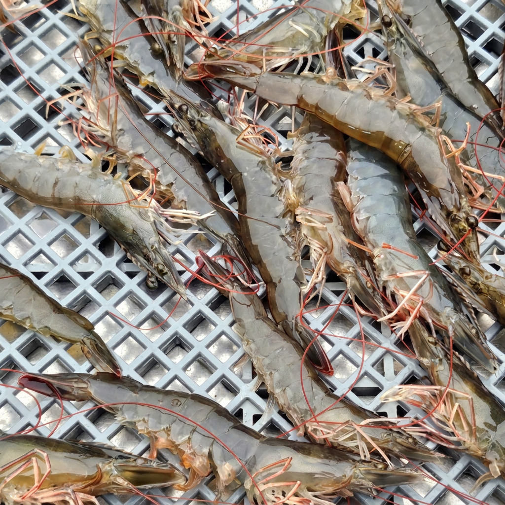 하루특가) 국내산 활 흰다리새우 횟감가능, 1kg, 1박스