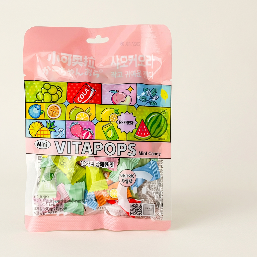 선착순특가) 샤오커오라 비타팝스, 60g, 2개