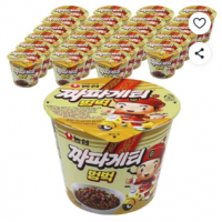 짜파게티 범벅 컵라면 70g, 24개