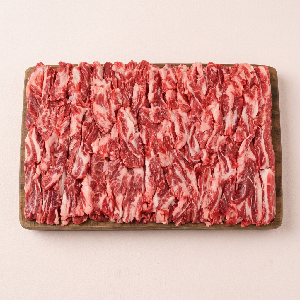 하루특가) 파파네정육점 손질 소갈비살, 미국산, 200g, 5개