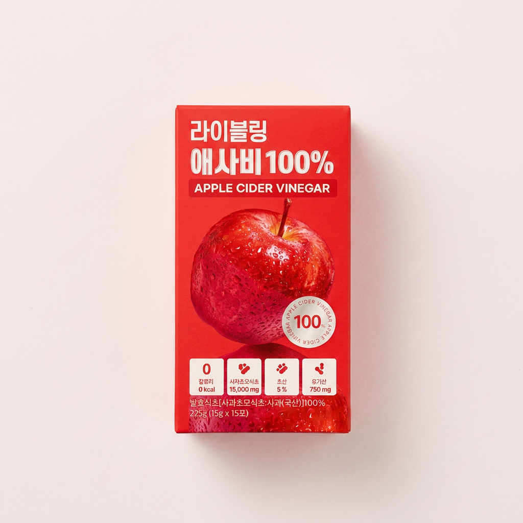 하루특가) 라이블링 애사비 100 원액, 15g, 15포